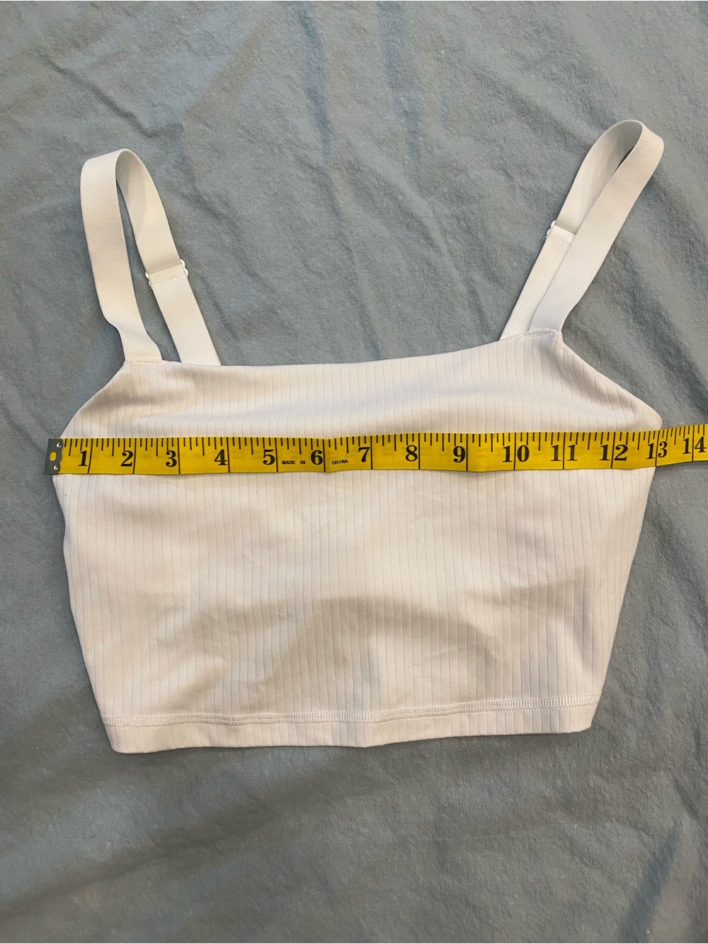 Aerie by Offline Bralette White Ribbed Small - Picture 4 of 8